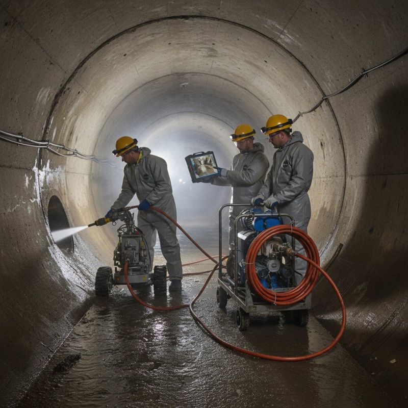 Drainage Pipe Cleaning